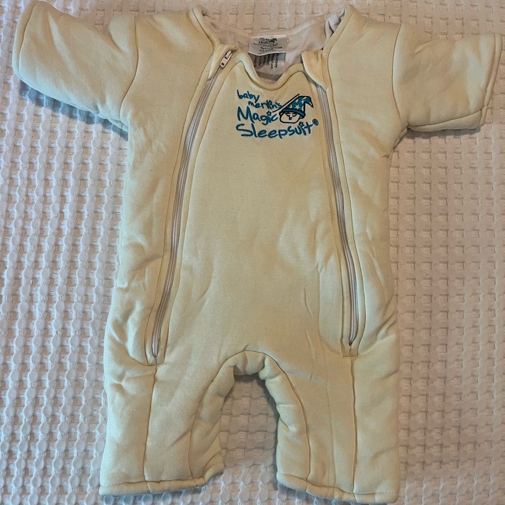 Magic Merlin Sleepsuit Yellow